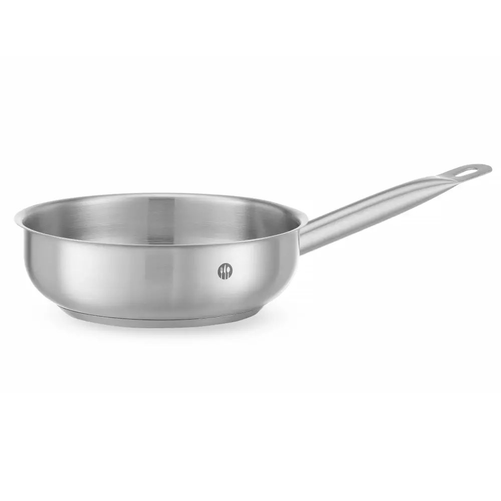 Hendi Sauteuse | Kitchenline | Rvs | 1.7l | Div. Warmtebronnen | ø200x65(h)mm
