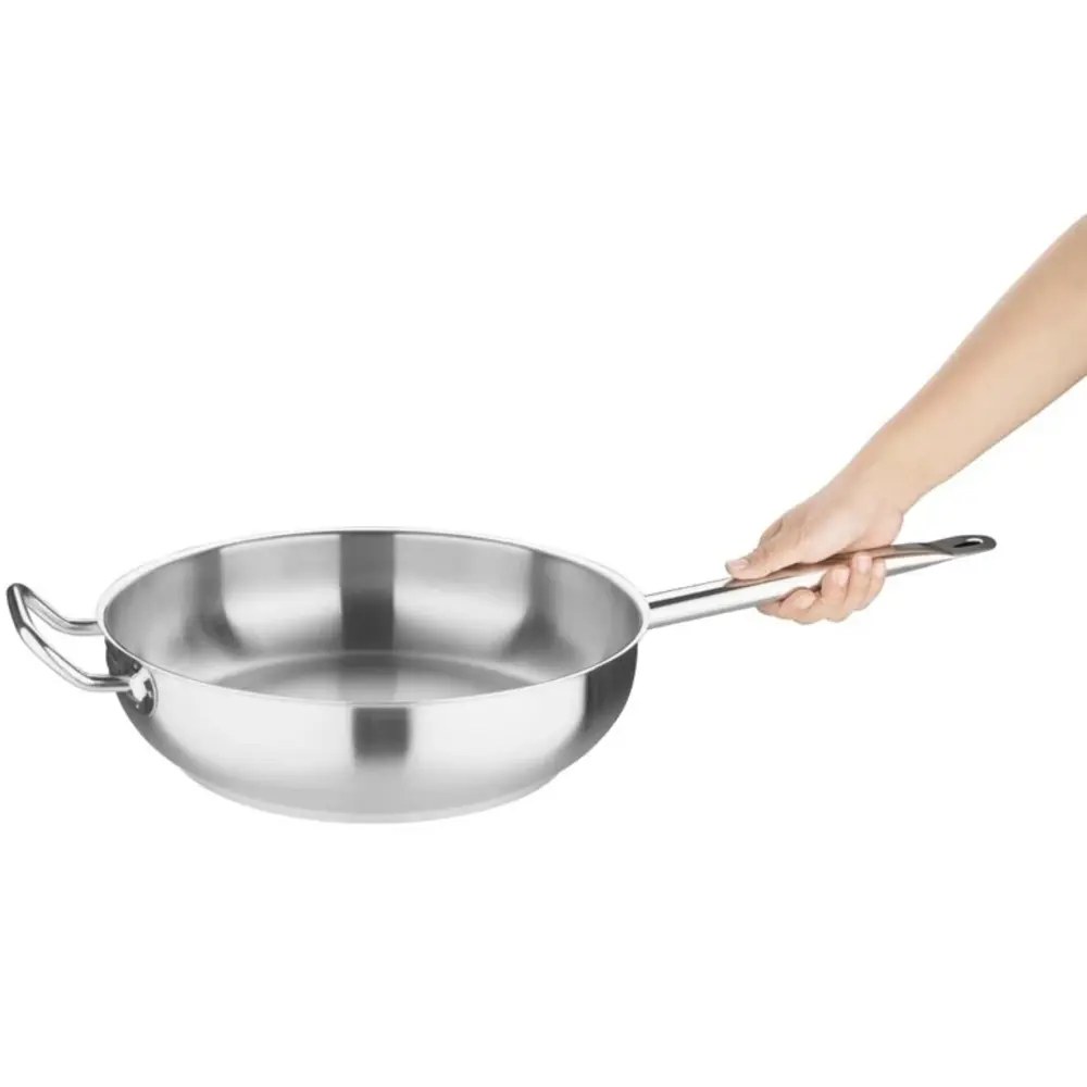 Vogue Sauteuse | Rvs | Div. Warmtebronnen | ø300x100(h)mm