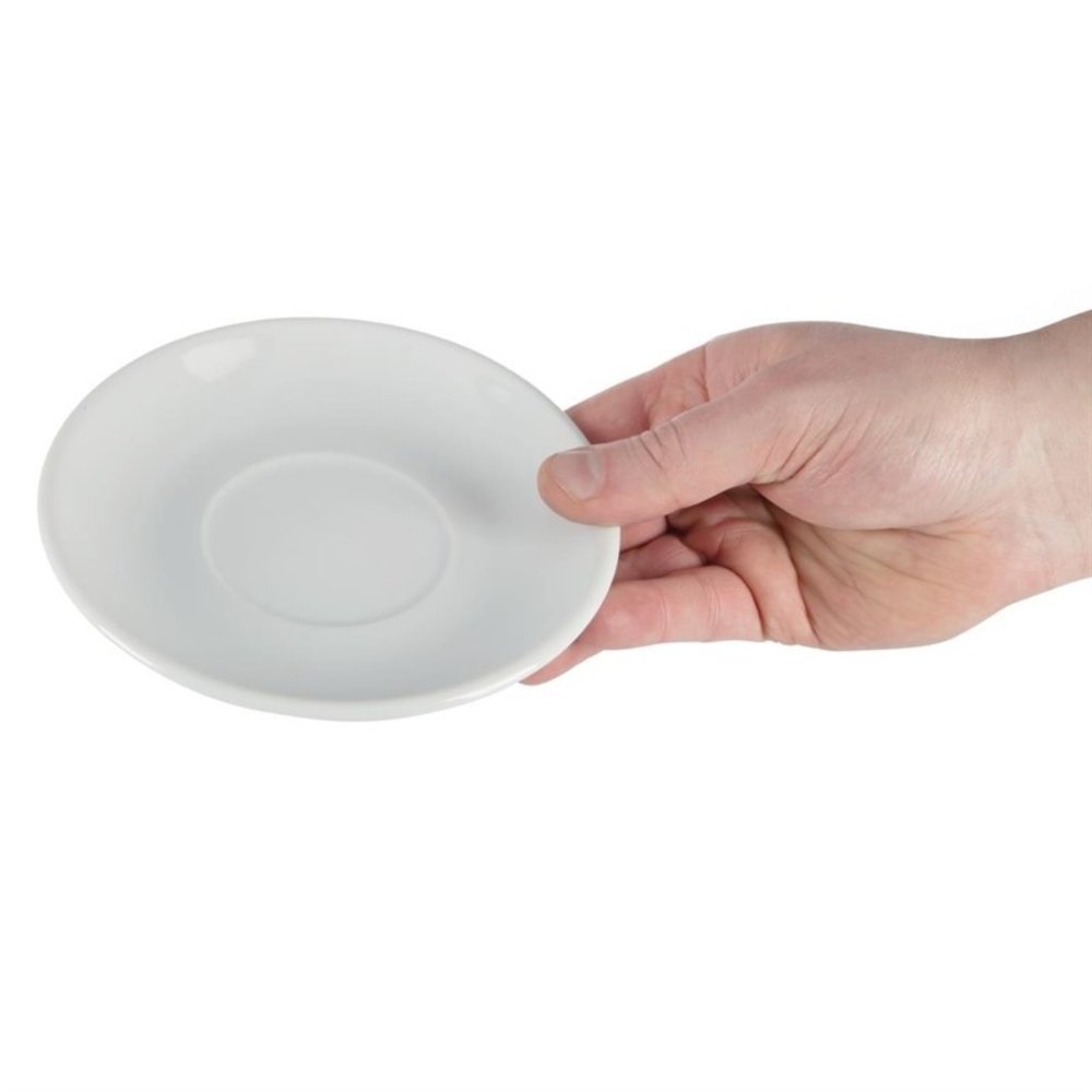Olympia Schotels | Athena | Porselein | Wit | 24 Stuks | ø145mm