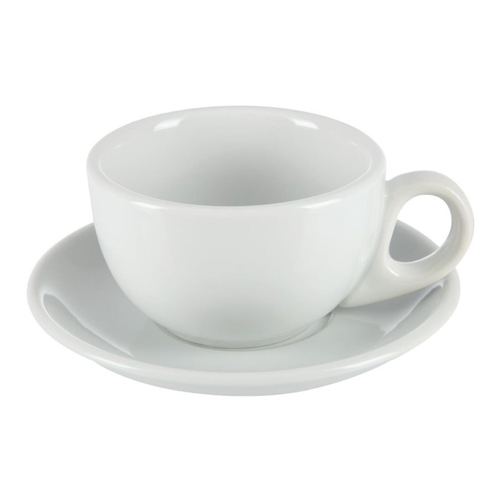 Olympia Schotels | Athena | Porselein | Wit | 24 Stuks | ø145mm