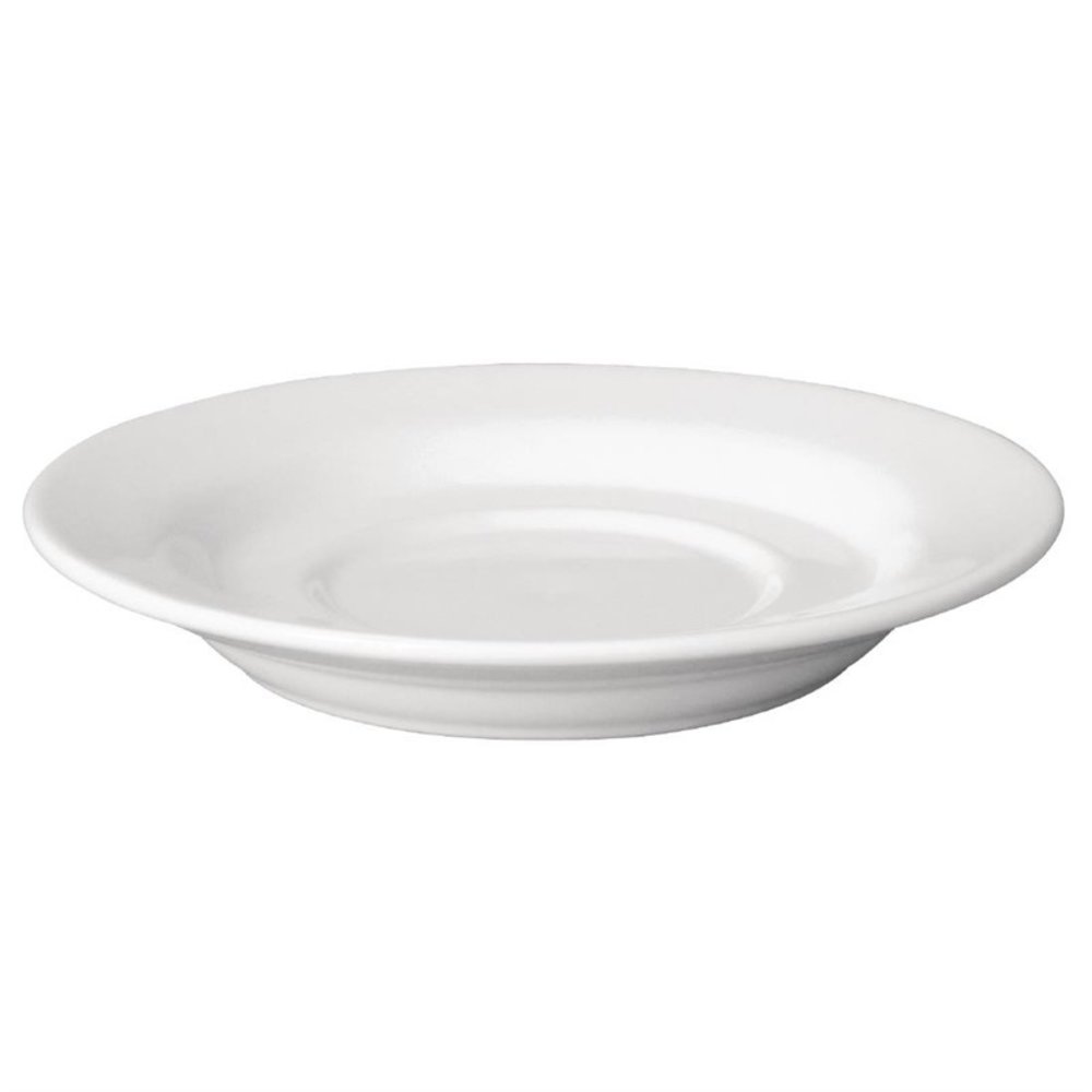 Olympia Schotels | Café | Keramiek | Wit | 12 Stuks | ø158mm