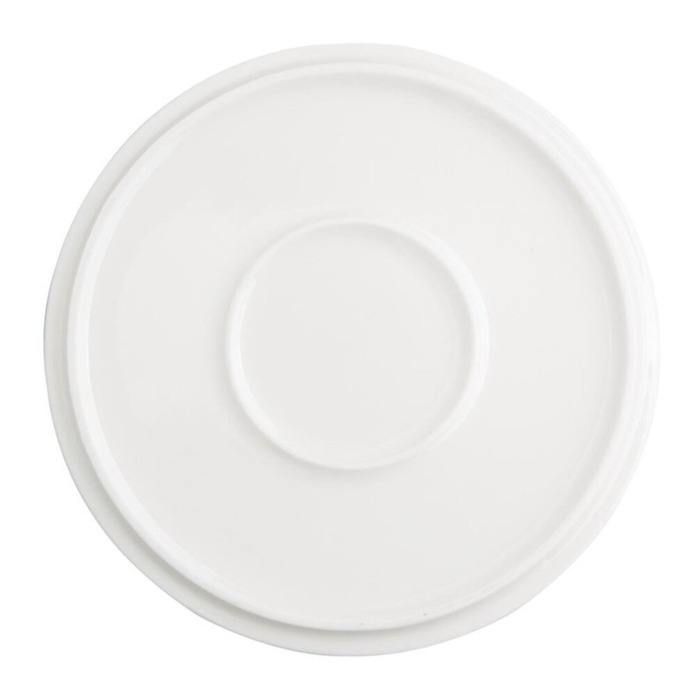 Olympia Schotels | Fondant | Porselein | Aqua | 6 Stuks | ø152mm