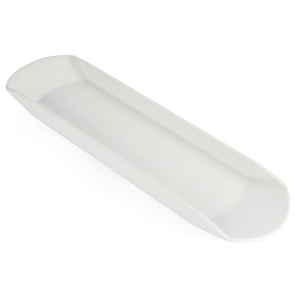 Olympia Serveerschaal | Whiteware | Porselein | Wit | Per Stuk | 560x150x35(h)mm