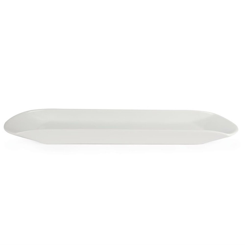 Olympia Serveerschaal | Whiteware | Porselein | Wit | Per Stuk | 560x150x35(h)mm