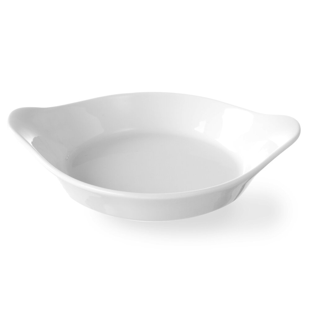 Hendi Serveerschalen | Porselein | Wit | 15cl | 6 Stuks | 185x152x40(h)mm