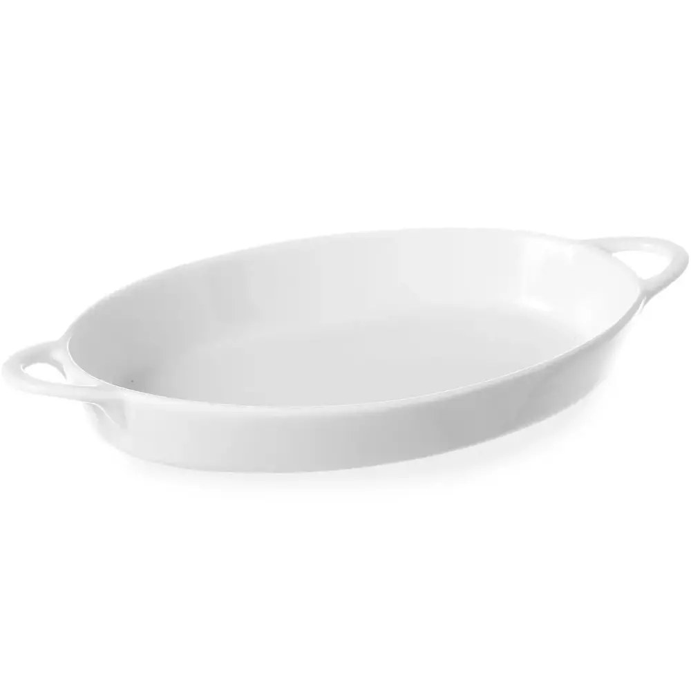 Hendi Serveerschalen | Porselein | Wit | 35cl | 6 Stuks | 262x140x33(h)mm