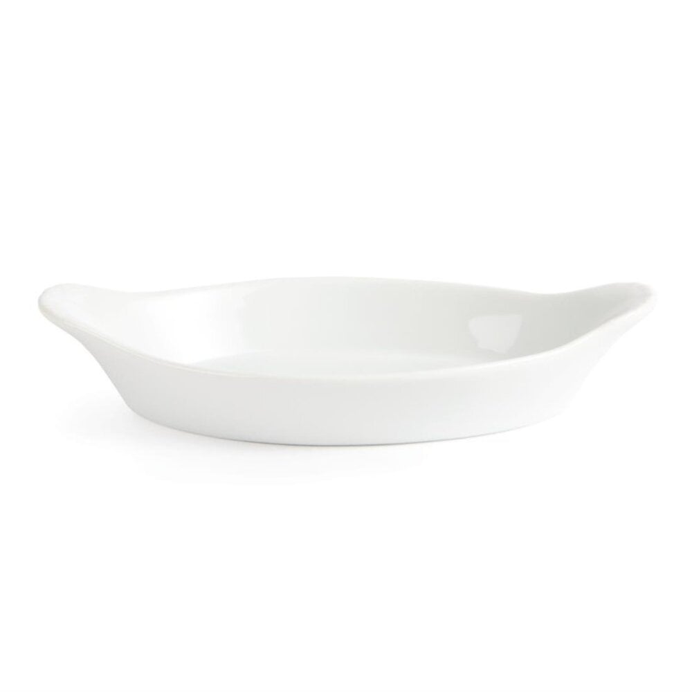 Olympia Serveerschalen | Whiteware | Porselein | Wit | 6 Stuks | 200x130mm
