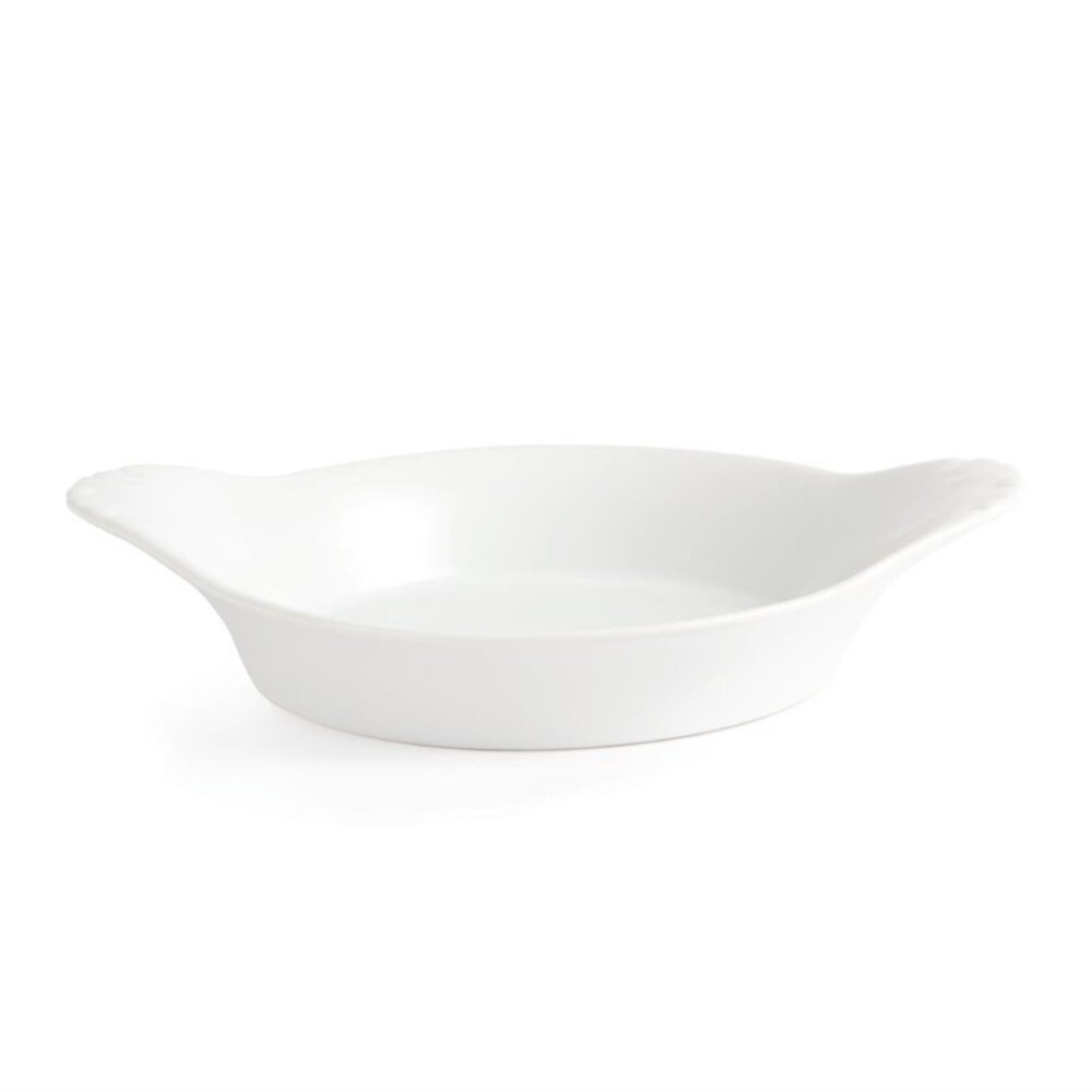 Olympia Serveerschalen | Whiteware | Porselein | Wit | 6 Stuks | 220x177x47(h)mm