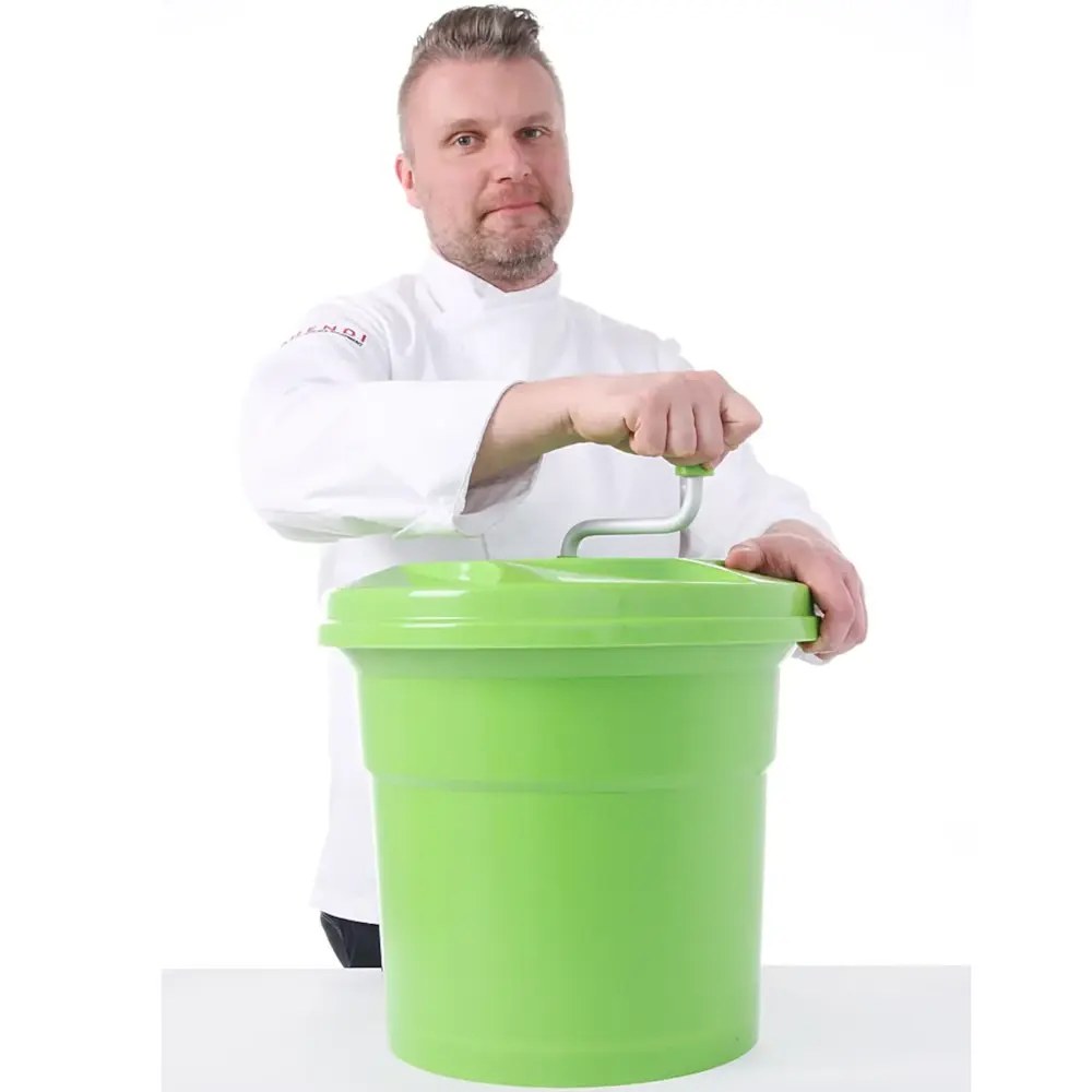 Hendi Slacentrifuge | Kunststof | Groen | 25l | ø430x530(h)mm