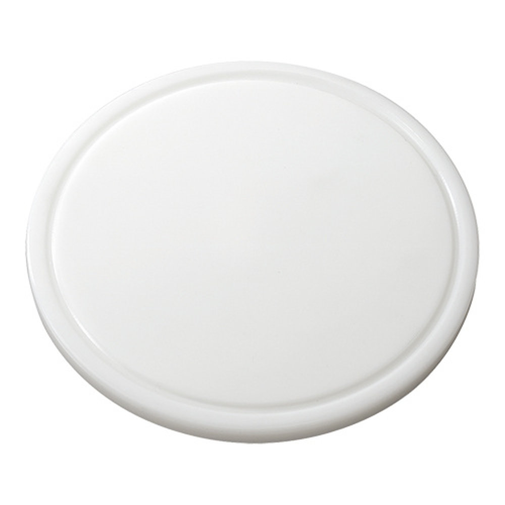 Caterchef Snijplank | Hdpe | Wit | Sapgeul | ø300x15(h)mm