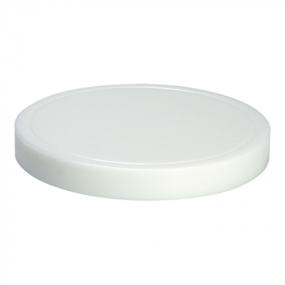 Caterchef Snijplank | Hdpe | Wit | Sapgeul | ø370x45(h)mm