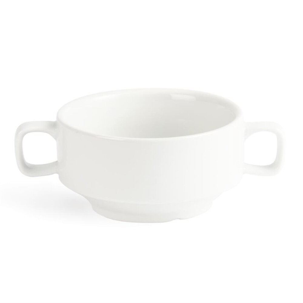 Olympia Soepkommen | Whiteware | Porselein | Wit | 40cl | 6 Stuks | ø115mm