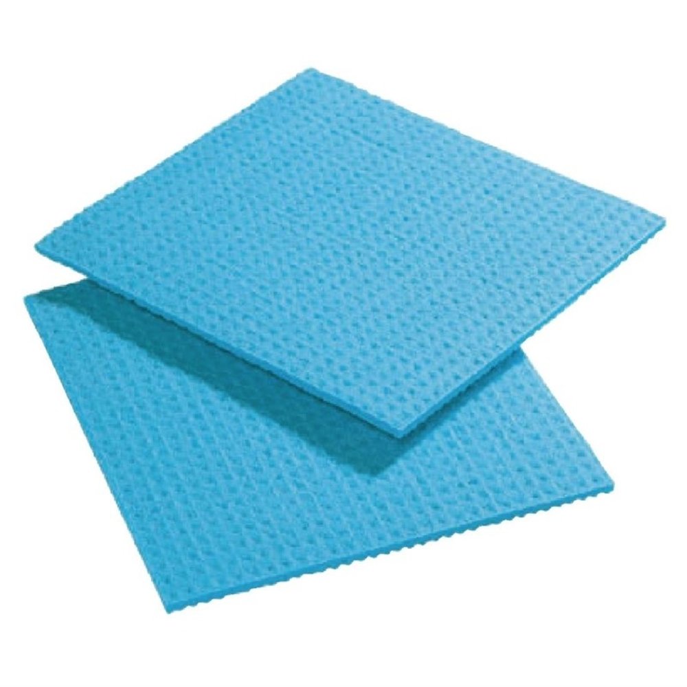 Gastronoble Sponsdoekje | Blauw | 10 Stuks | Cellulose/polyester | 20,6(b)x18,5(d)cm
