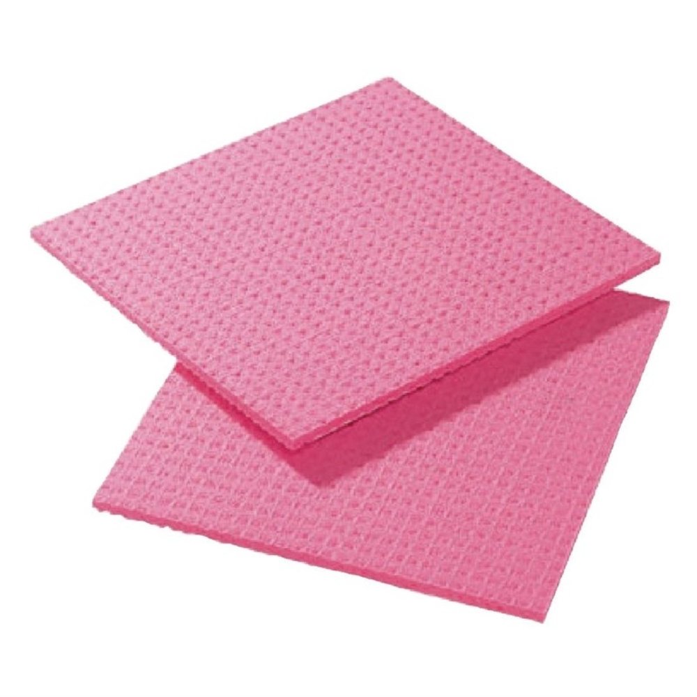 Gastronoble Sponsdoekje Rood | 10 Stuks | Cellulose/polyester | 20,6x18,5cm