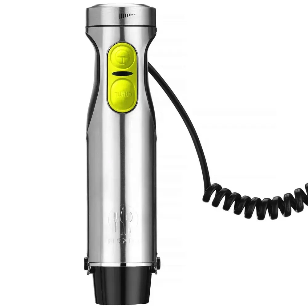 Hendi Staafmixer | 7 Snelheden (8.500-16.500rpm) | Staaflengte 225mm | Cap. 3L | 1kw (230v) | Turbofunctie | ø65x425(h)mm