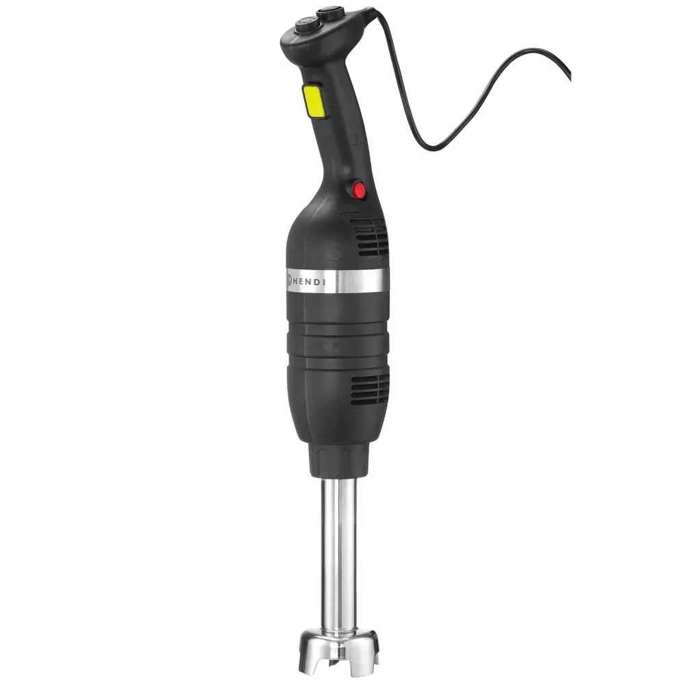 Hendi Staafmixer | Kitchenline | Regelbare Snelheid (4.000-16.000rpm) | Staaflengte 250mm | Cap. 20l | 0.35kw (230v) | ø100x666(h)mm
