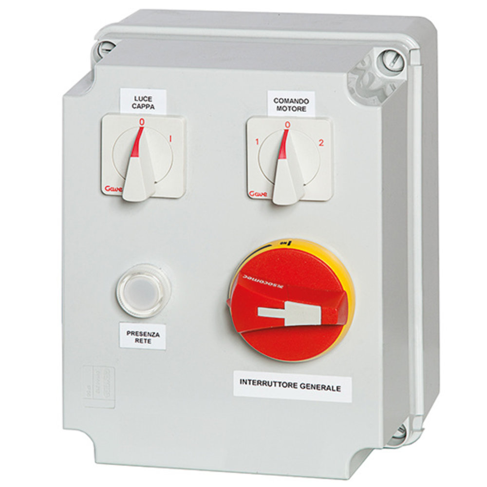 Mastro Standenregelaar | Met Gasventiel | 2 Snelheden | Max. 1.5kw | 400v | 245x170x200(h)mm