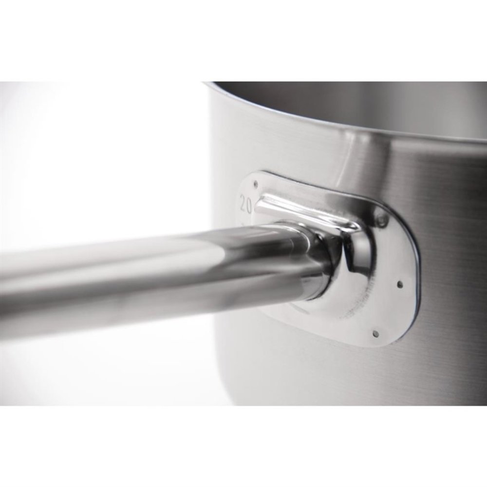 Vogue Steelpan | Rvs/aluminium | 0.9l | Div. Warmtebronnen | ø140x70(h)mm