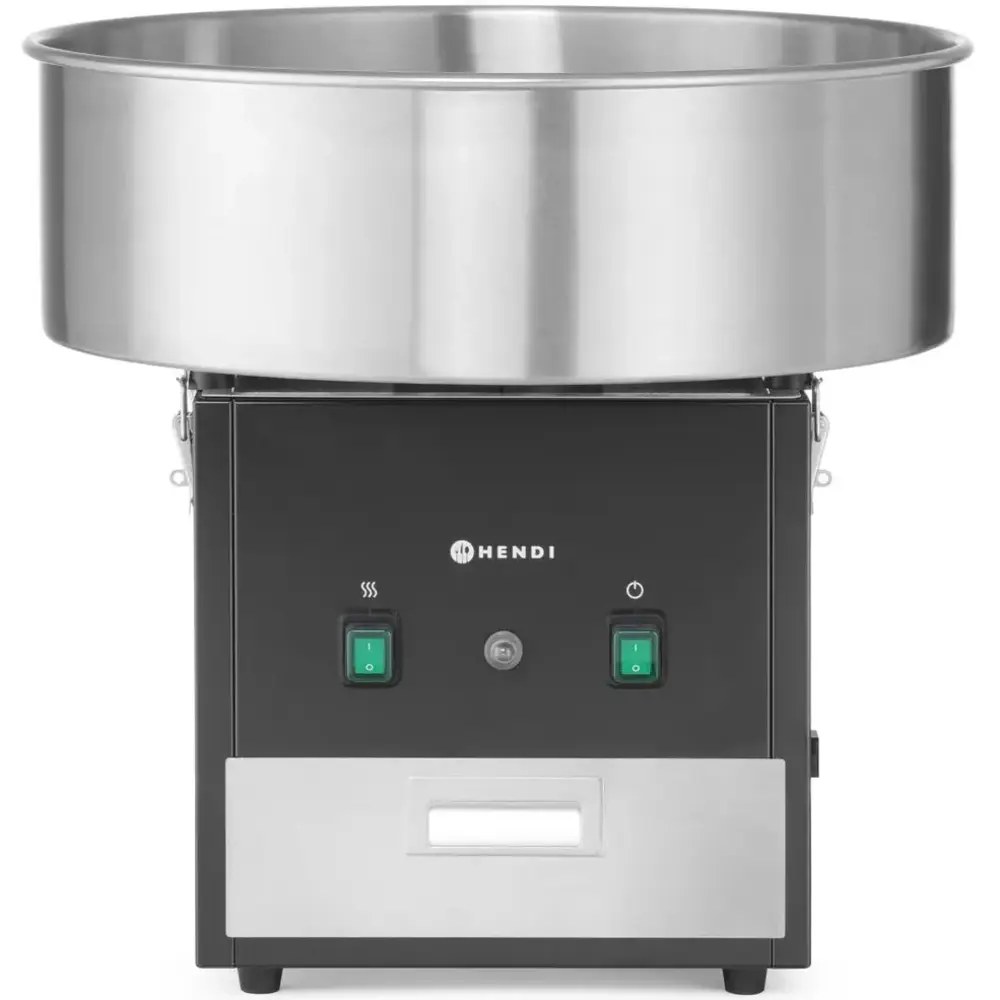 Hendi Suikerspinmachine | Kom ø520mm | 1.13kw (230v) | ø520x503(h)mm