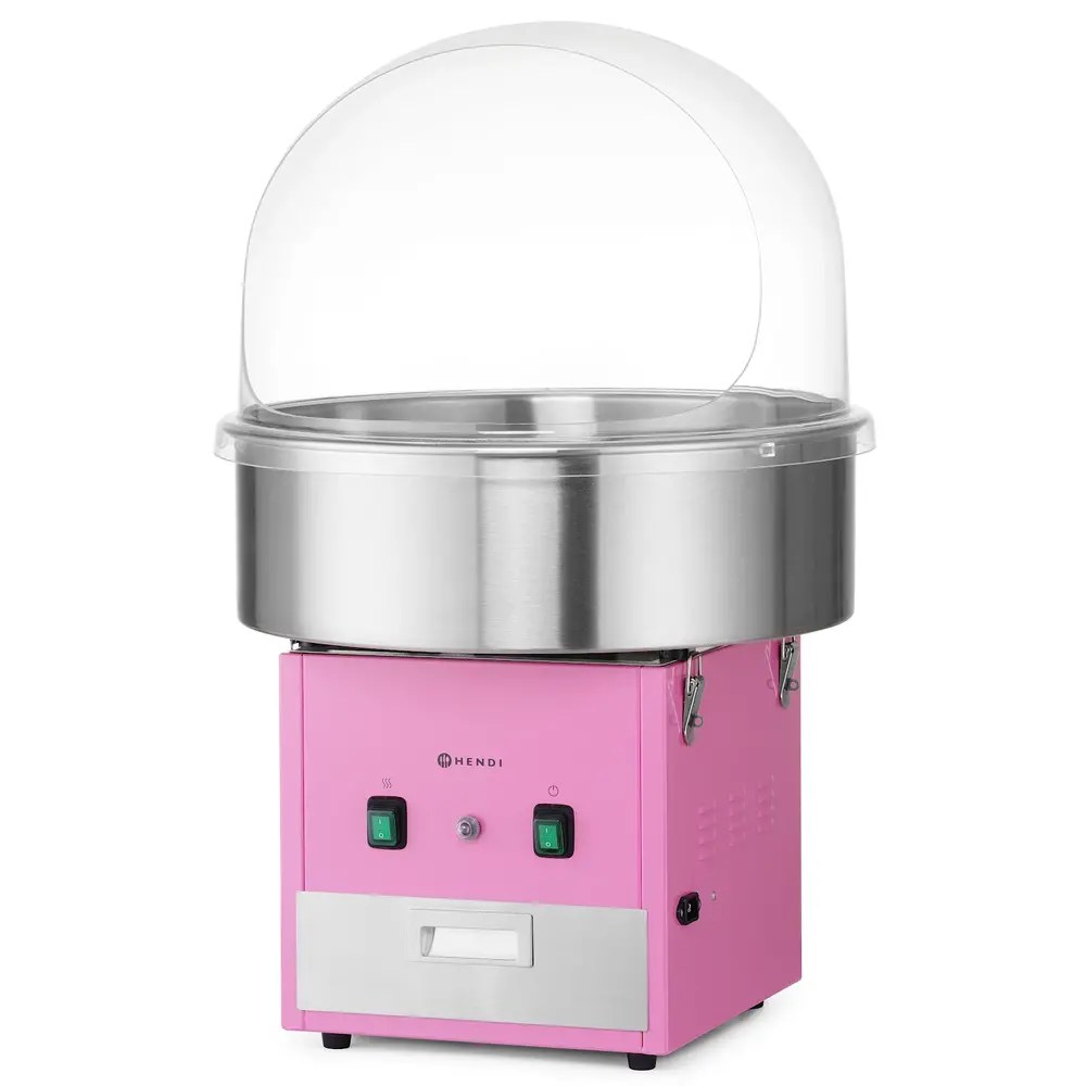 Hendi Suikerspinmachine | Kom ø520mm | 1.13kw (230v) | ø520x503(h)mm