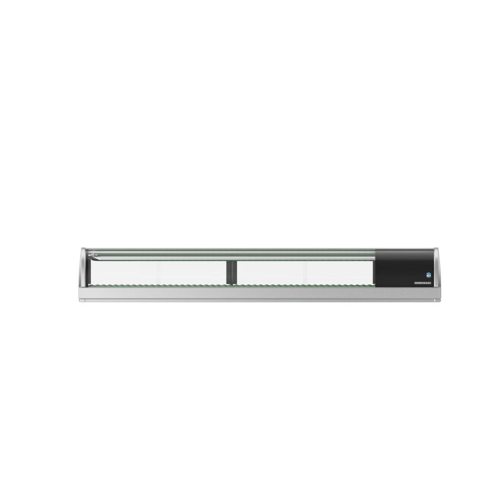 Hoshizaki Sushivitrine | Zwart | 72l | +3°c/+5°c | Statisch | Compressor Rechts | 1800x345x270(h)mm