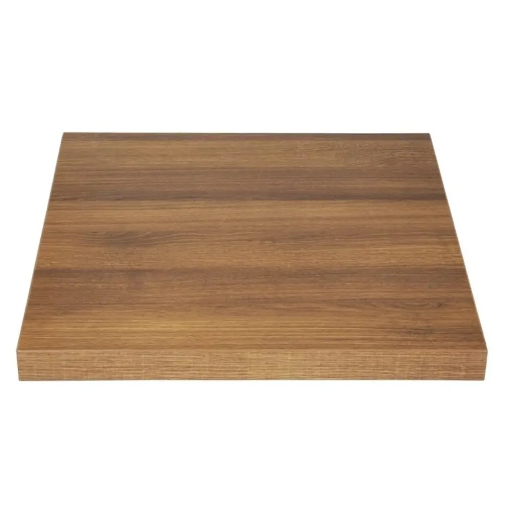 Bolero Tafelblad | Houtlook (rustic Oak) | Indoor | Voorgeboord | 700x700mm
