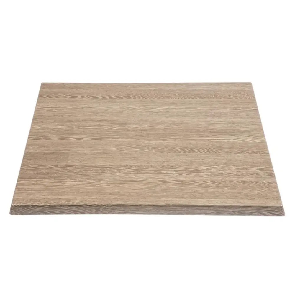 Bolero Tafelblad | Houtlook (wengé) | Indoor | Voorgeboord | 700x700mm