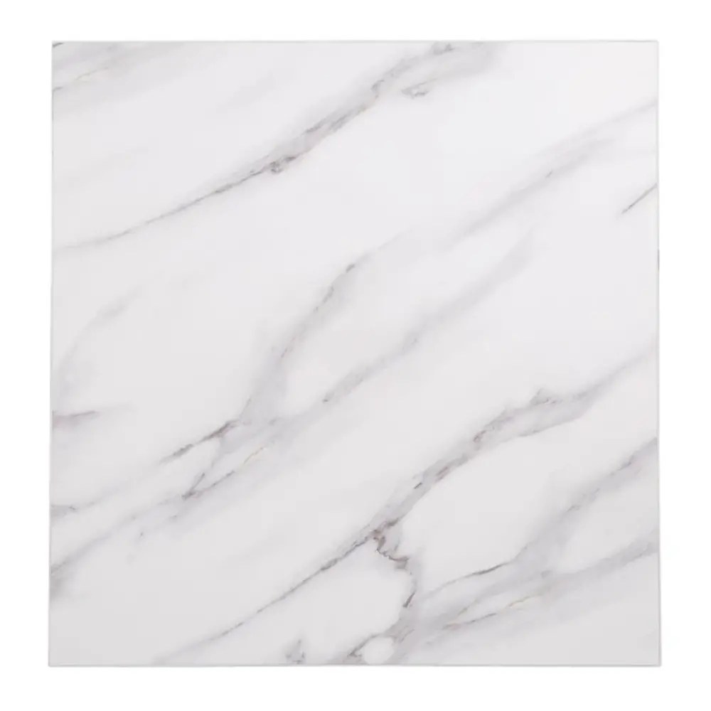 Bolero Tafelblad | Marmerlook | Indoor | Voorgeboord | 700x700mm
