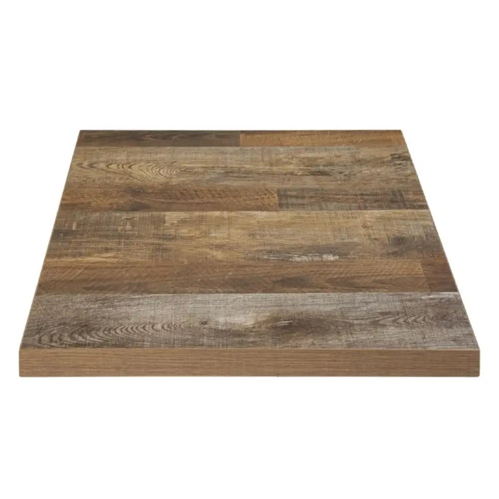Bolero Tafelblad | Houtlook (urban Dark) | Indoor | Voorgeboord | 600x600mm