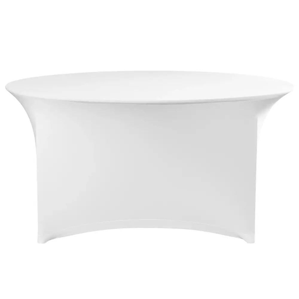 Hendi Tafelhoes | Catering | Wit | Polyester/elastaan | ø1800x760(h)mm
