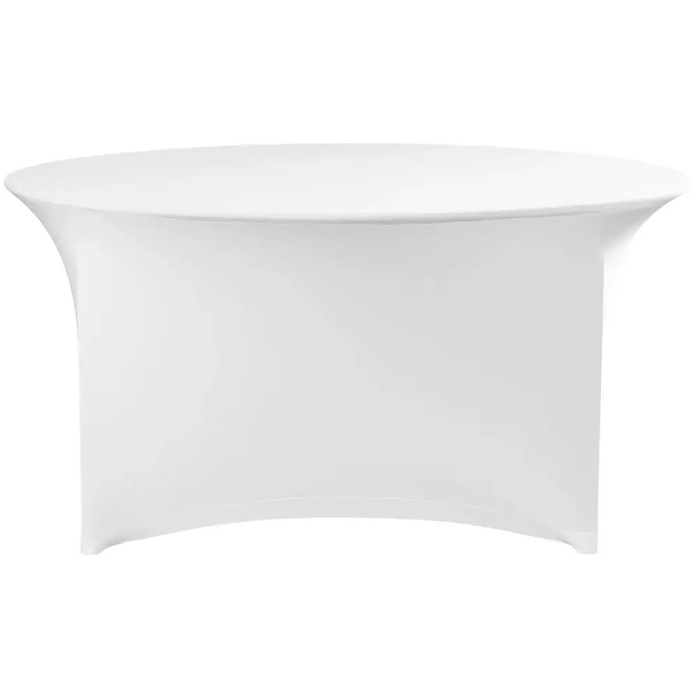 Hendi Tafelhoes | Wit | Polyester/elastaan | ø1500x760(h)mm