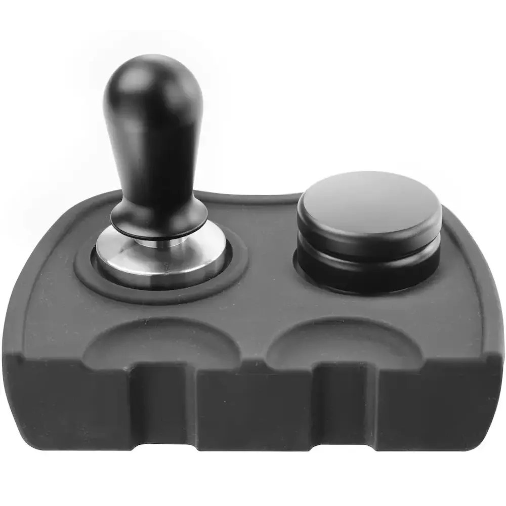 Hendi Tampmat | Siliconen | Zwart | Dubbel | 205x150x45(h)mm