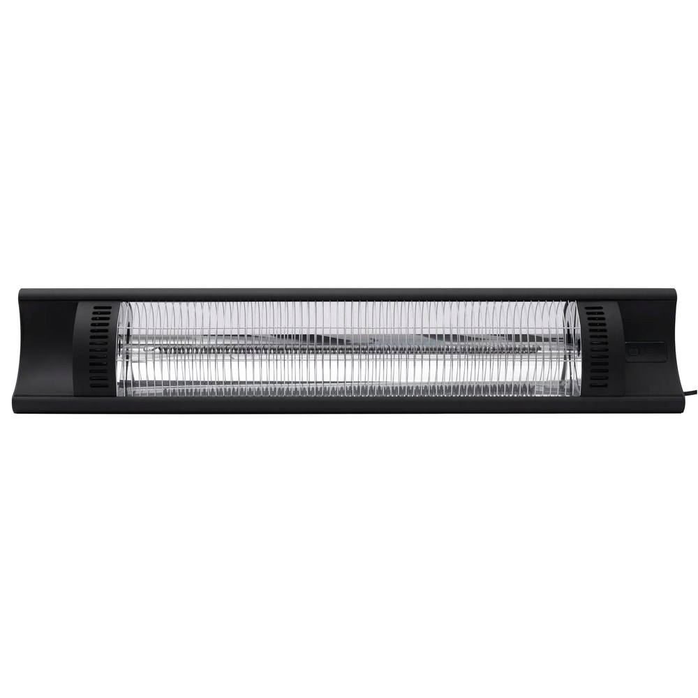 Hendi Terrasverwarmer | Bola | Zwart | Elektrisch | 2.5kw (230v) | Afstandsbediening | Waterdicht | 879x85x195(h)mm