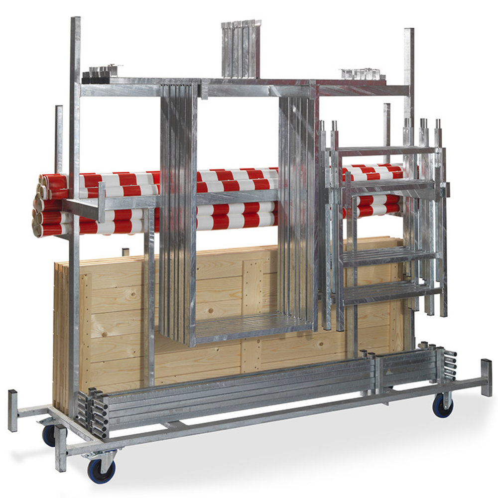 Veba Trolley Voor Marktkramen | 2415x720x1980(h)mm