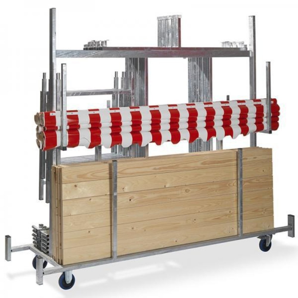 Veba Trolley Voor Marktkramen | 2415x720x1980(h)mm