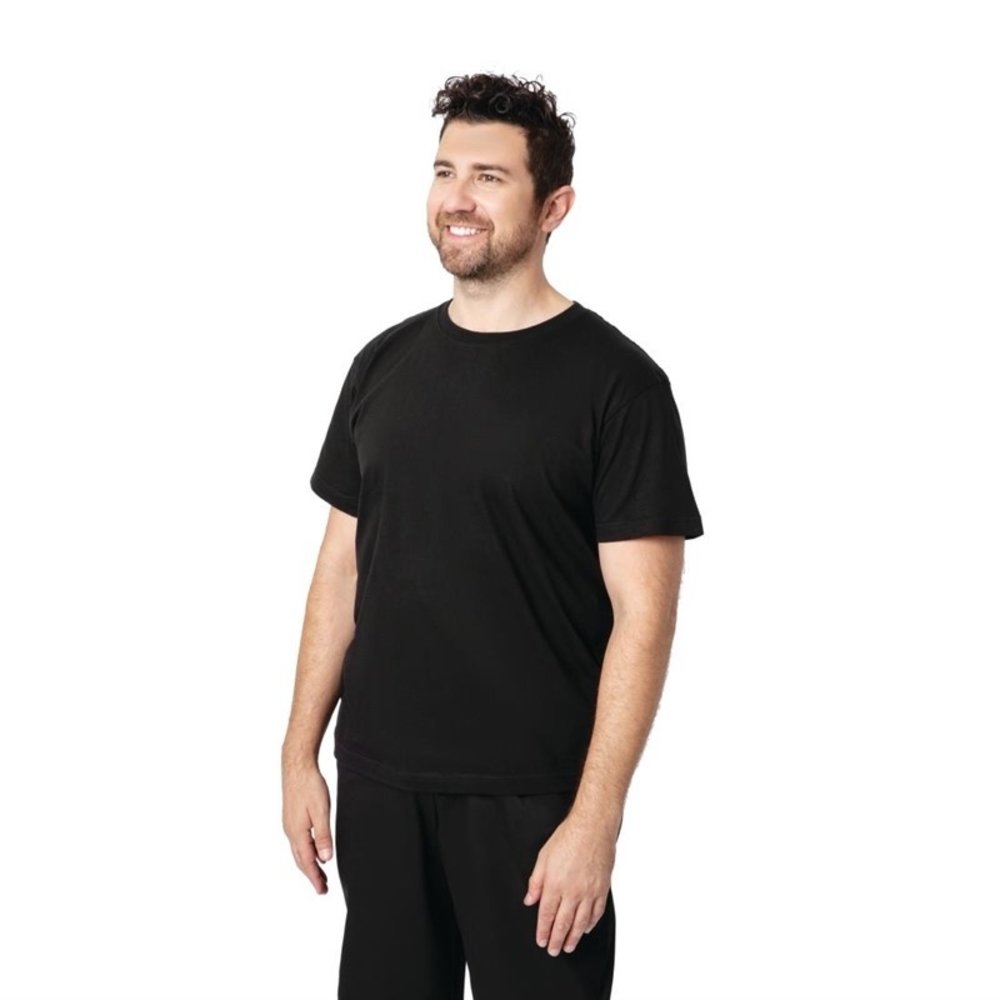 Gastronoble Unisex T-shirt Katoen Zwart