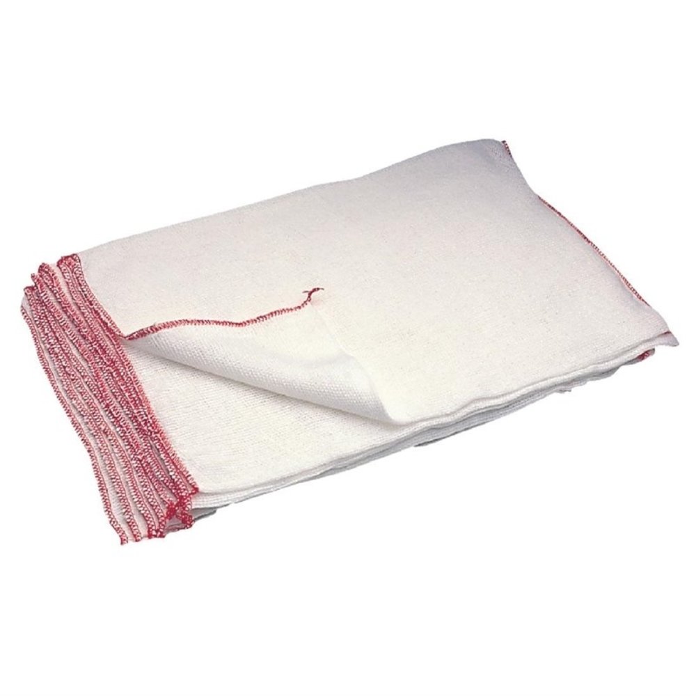 Jantex Vaatdoek Rood | 10 Stuks | Machine Wasbaar | : 40,6(b) x 25,4(d)cm