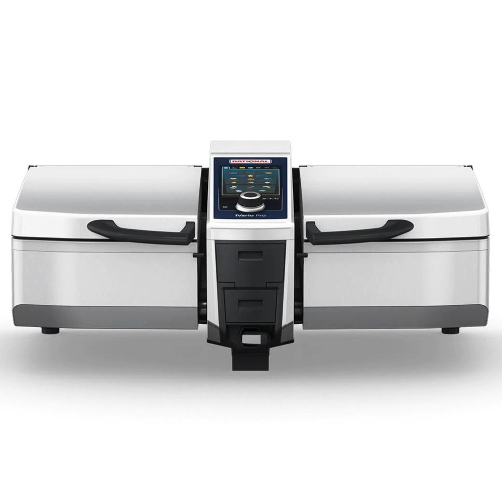 Rational Varipan | Ivario | Tafelmodel | 2x 17l | 30°c/250°c | 14kw (400v) | Touchscreen | 1100x756x485(h)mm