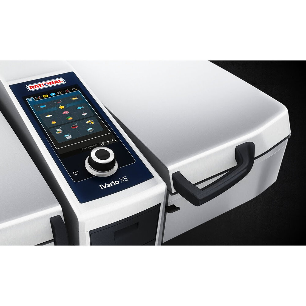 Rational Varipan | Ivario | Tafelmodel | Hogedruk | 2x 25l | 30°c/250°c | 21kw (400v) | Touchscreen | 1100x938x485(h)mm
