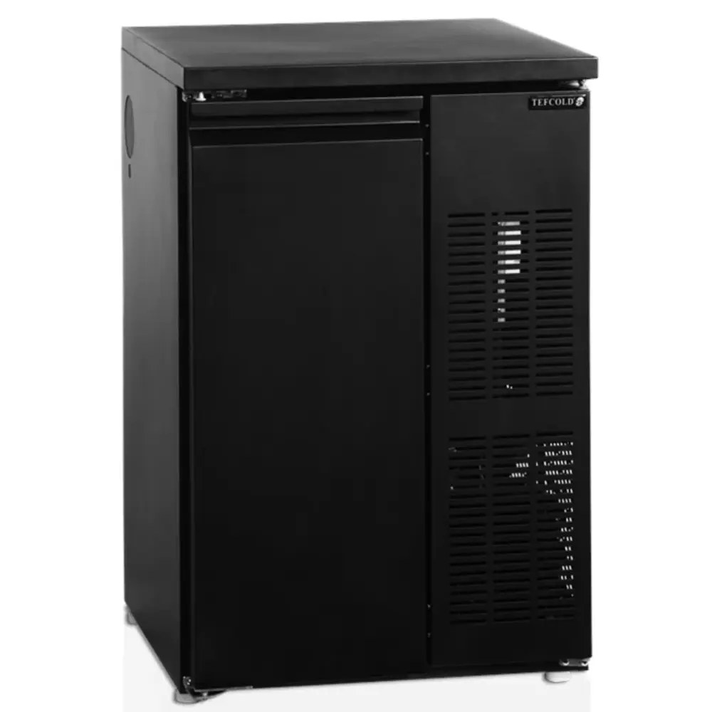 Tefcold Vatenkoeler | Serie Ckc | Zwart | 2x 20l (keg) | +2°c/+10°c | Geforceerd | 555x590x860(h)mm