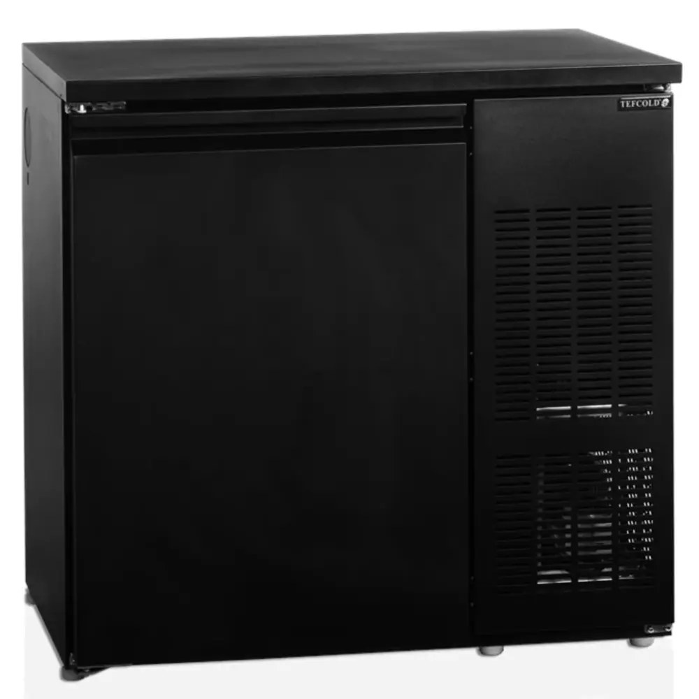 Tefcold Vatenkoeler | Serie Ckc | Zwart | 4x 20l/1x 50l (keg) | +2°c/+10°c | Geforceerd | 880x590x860(h)mm