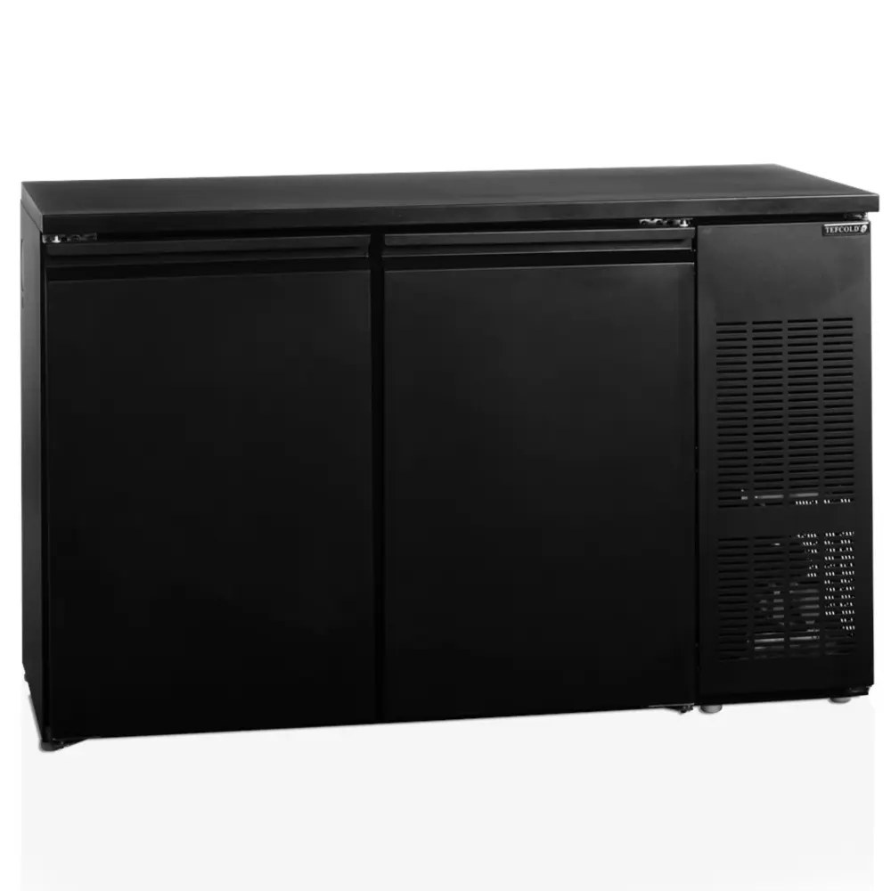 Tefcold Vatenkoeler | Serie Ckc | Zwart | 8x 20l/2x 50l (keg) | +2°c/+10°c | Geforceerd | 1350x590x860(h)mm