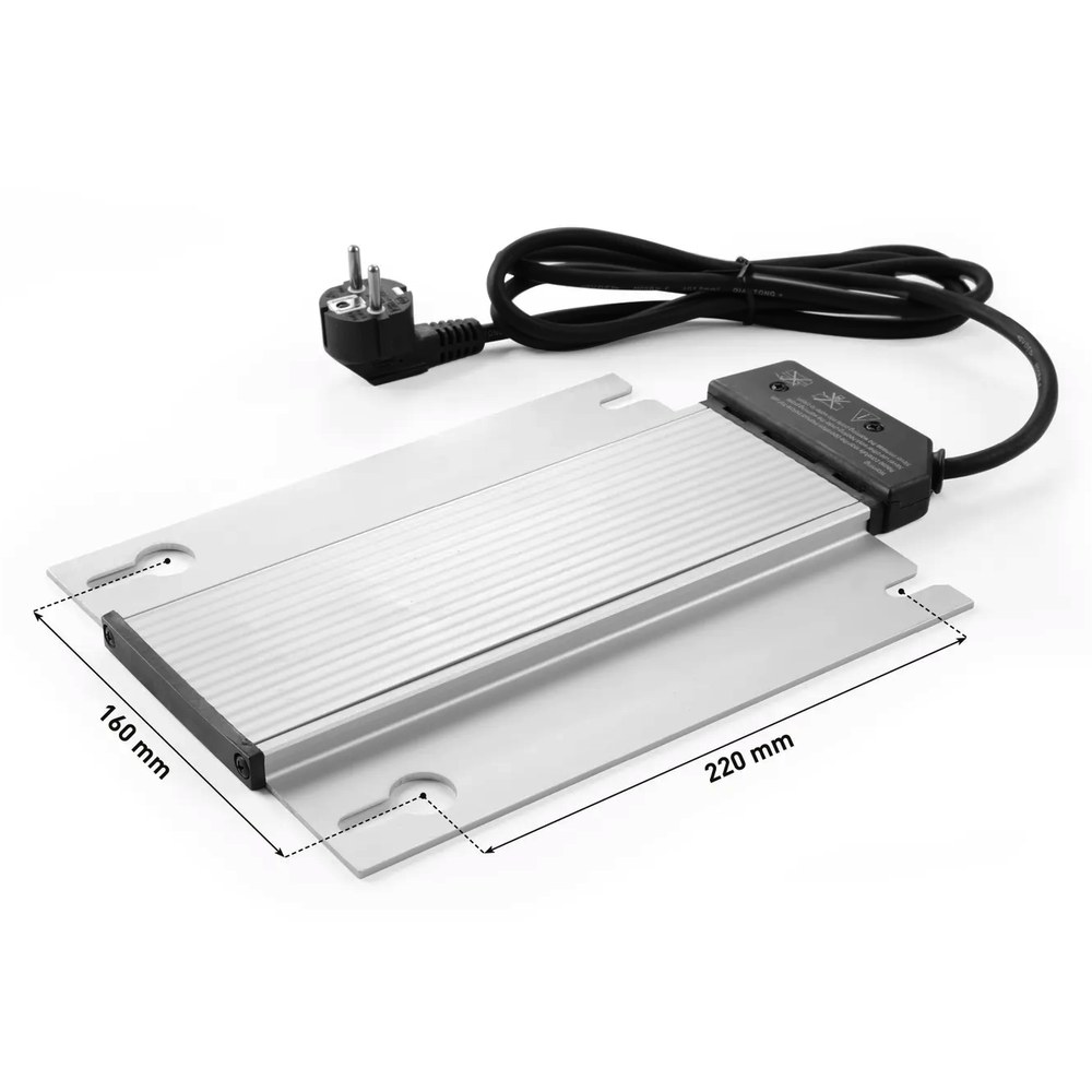 Hendi Verwarmingselement | Chafing Dishes | 0.38kw (230v) | 300x200x19(h)mm