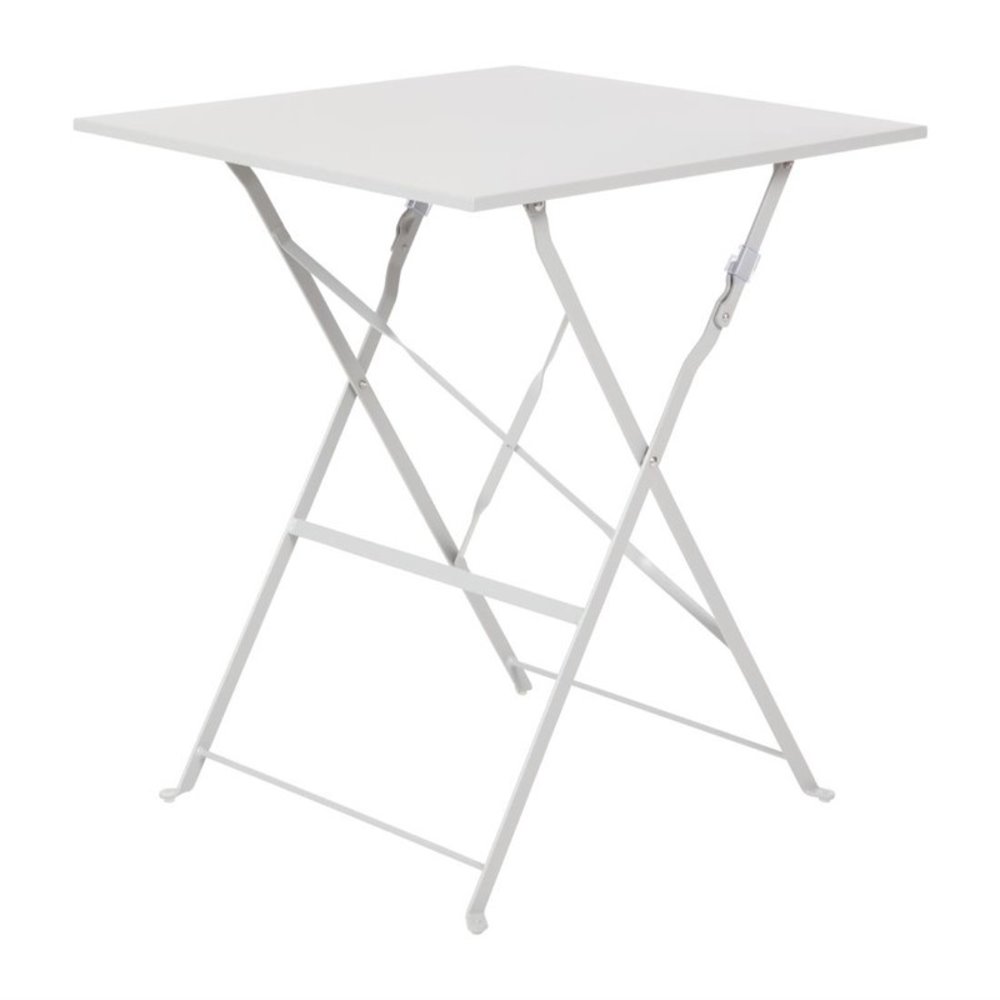 Bolero Inklapbare Tafel | Staal | Grijs | In-/outdoor | 600x600x710(h)mm