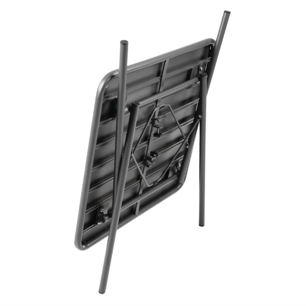 Bolero Inklapbare Tafel | Staal | Grijs | In-/outdoor | 700x700x710(h)mm