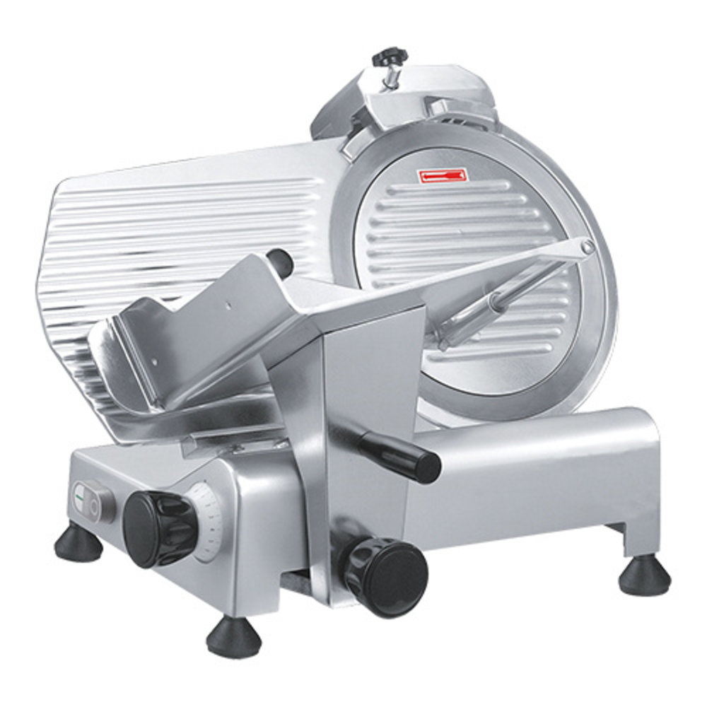 Caterchef Vleessnijmachine ø300mm | 250w | Instelbare Snijdikte | 480x605x450(h)mm