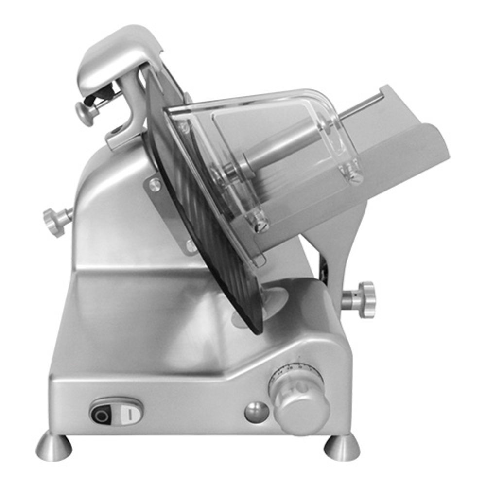 Caterchef Vleessnijmachine ø300mm | 300w | Met Meer Ruimte Tussen Het Mes en de Motor | 495x610x425(h)mm