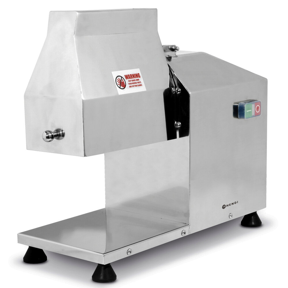 Hendi Vleesvermalser | Elektrisch | Rvs | Max. 160x30mm | 0.35kw (230v) | 220x465x430(h)mm