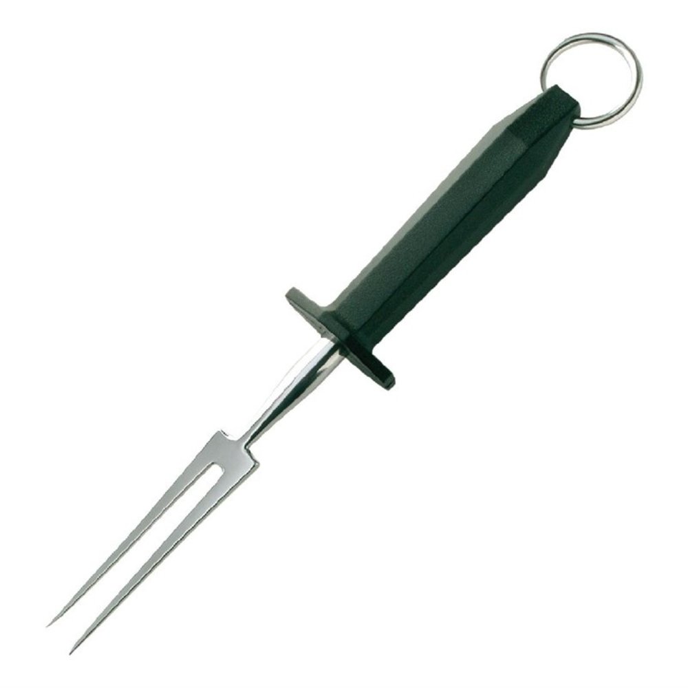 Hygiplas Vleesvork | Rvs | Zwart | Lengte 290mm