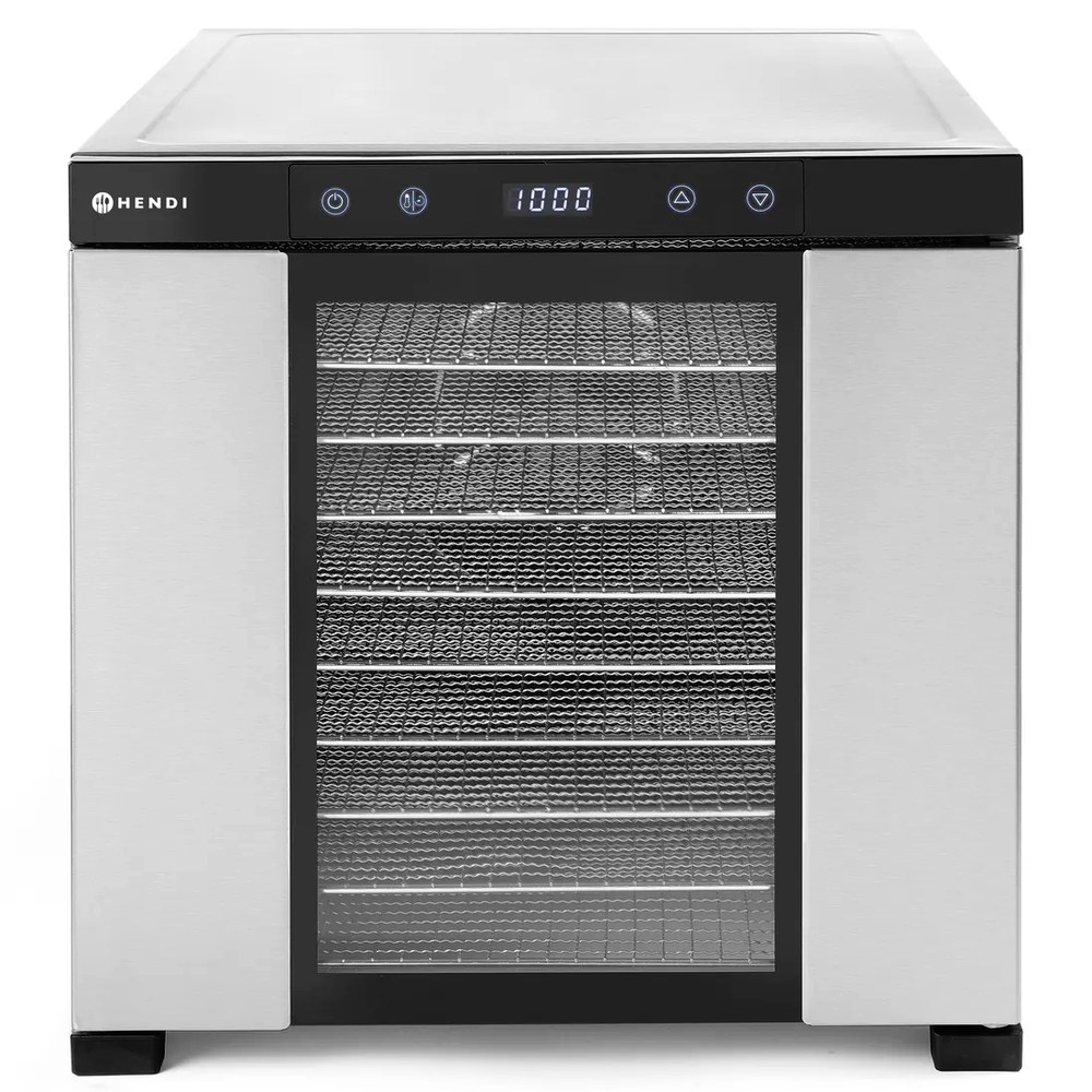 Hendi Voedseldroger | Profiline | 10 Niveaus (395x380mm) | 35°c/75°c | 1kw (230v) | 417x535x430(h)mm